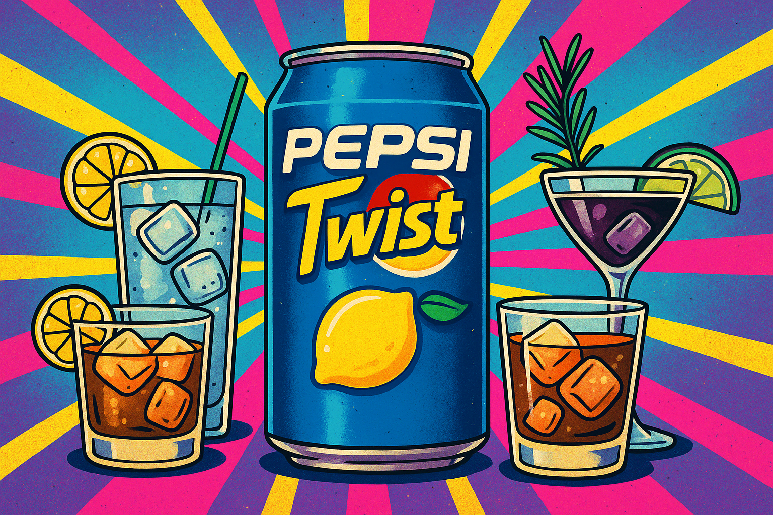 Pepsi Twist i glasset – de vildeste (og nemmeste) drinks